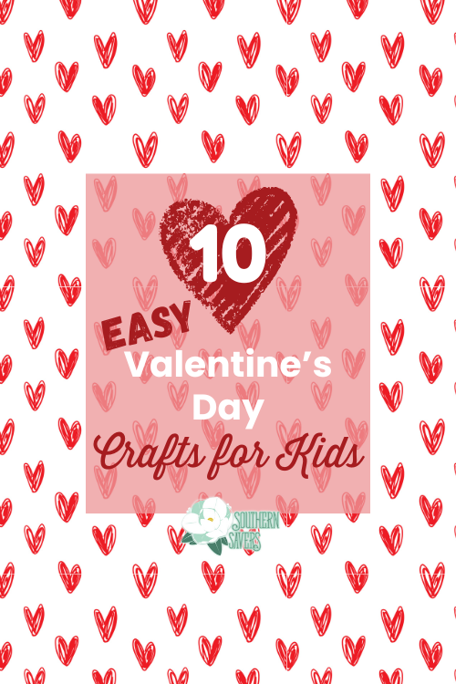 I love a good excuse to make a craft, and my kids do, too! Here are 10 easy Valentine's Day crafts for kids to use to give away or even to decorate!