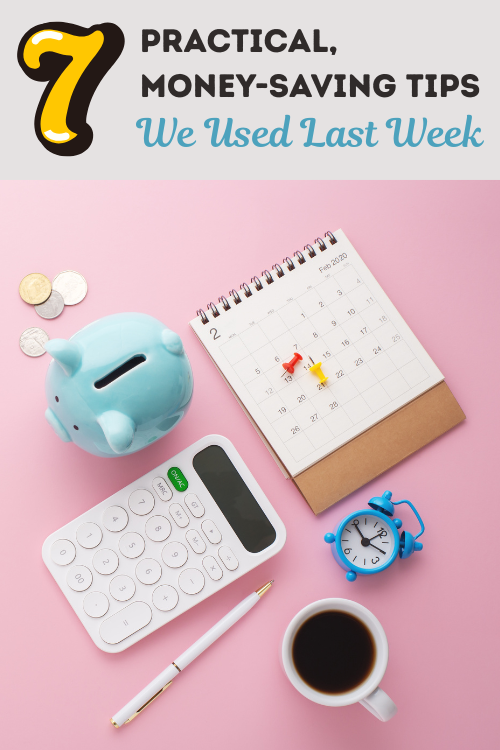 You've probably seen tons of lists of generic tips to save money. Here's how I made those money-saving tips practical in a week of our life!