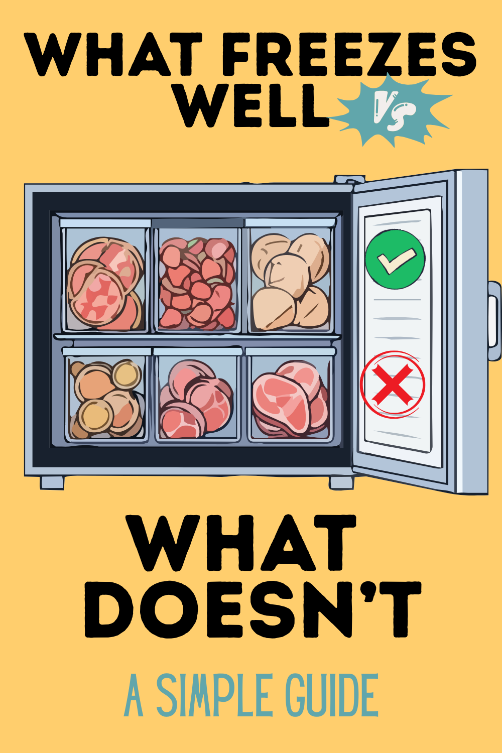 To make the most of your grocery budget, knowing what freezes well and what doesn't is a huge help! These tips will prevent food waste and save money.