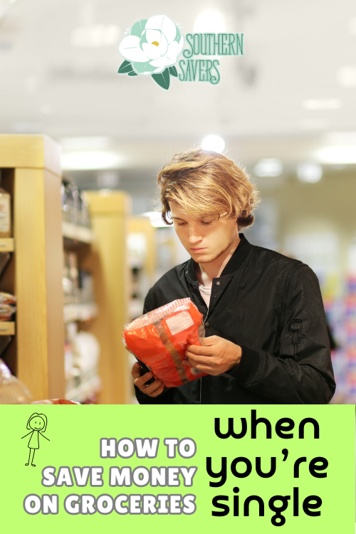 Sometimes money-saving tips don't work in every context. Here are some focused tips on how to save money on groceries when you're single.