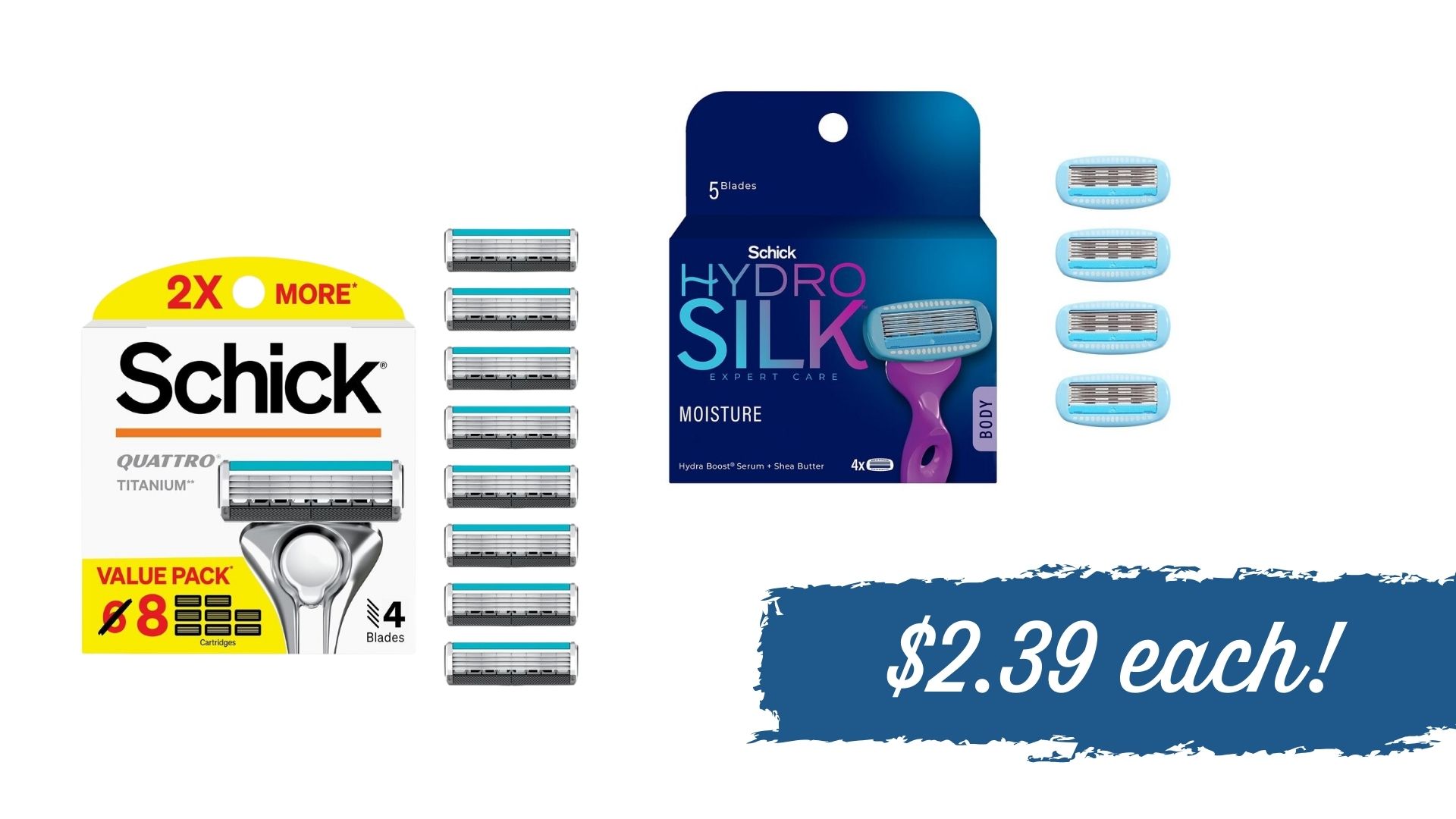 $2.39 Schick Razor Cartridges | CVS Online Deal :: Southern Savers