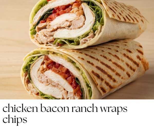 chicken bacon ranch wraps