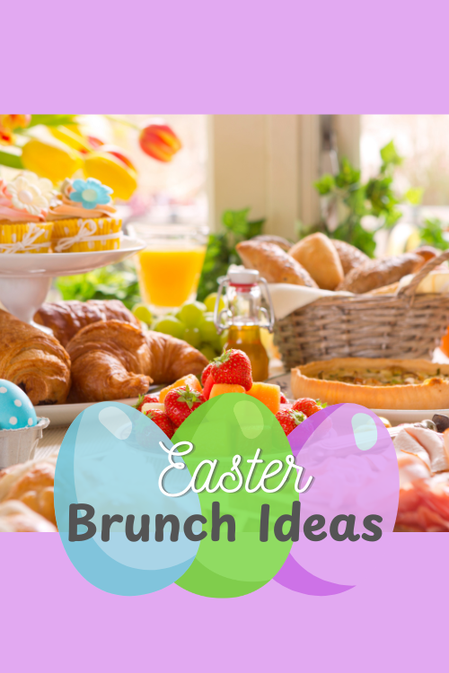 If you're planning an Easter gathering, here are some simple Easter brunch ideas, from casseroles to beverages to waffle and yogurt bars!