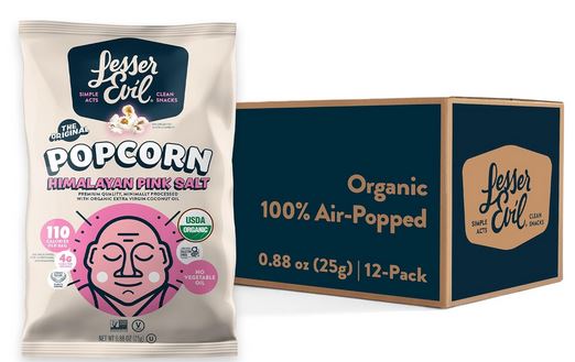 lesser evil popcorn