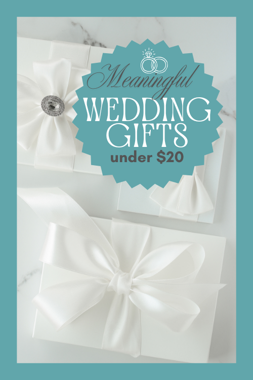 Here are more than 20 meaningful wedding gifts for under $20 so that you can express your congratulations without going over budget.