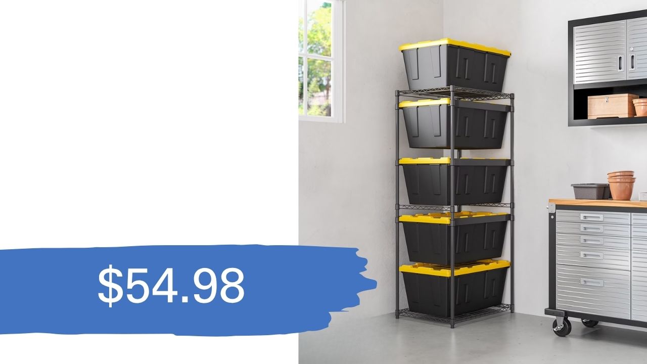 Member’s Mark 5-Tier Storage Rack $54.98 (reg. $69.98) :: Southern Savers