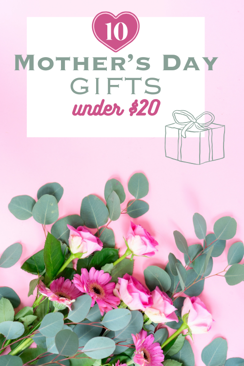 You can give a special gift without spending a lot of money. These are great ideas for mother's day gifts under $20!