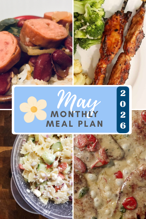 I've got a whole month's worth of dinner ideas in May 2026 monthly meal plan, including several using a new-to-me ingredient: Gochujang!