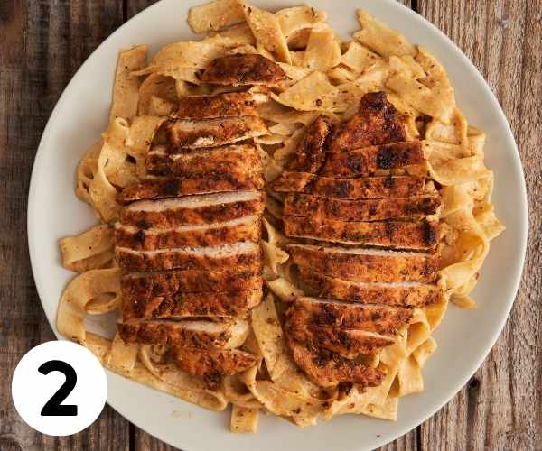 chicken alfredo pasta