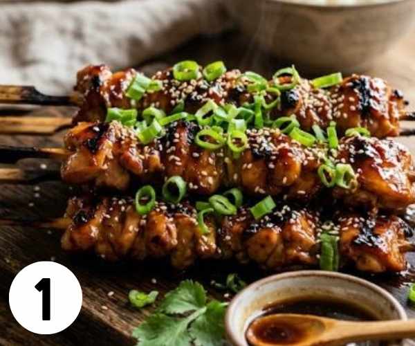 chicken skewers