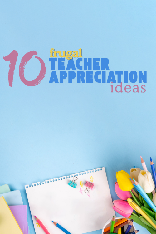 Teacher Appreciation week is approaching, so here are 10 ideas of gifts you can give teachers that will show your respect without breaking the bank.