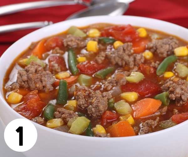 vegetable beef soup