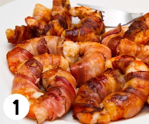 bacon wrapped shrimp
