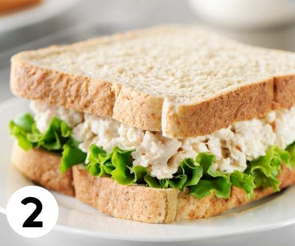 chicken salad sandwiches