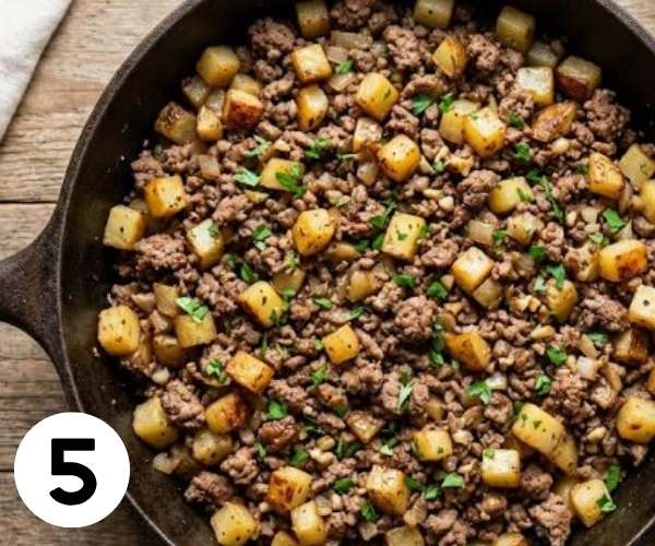 ground beef potatoes