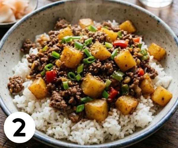ground beef stir fry
