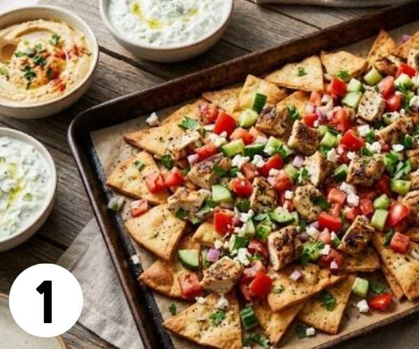 pita chip nachos