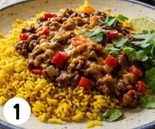 beef yellow rice