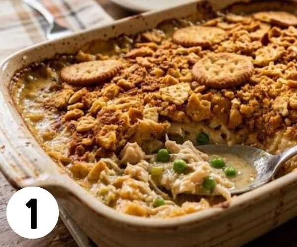 ritz cracker chicken casserole