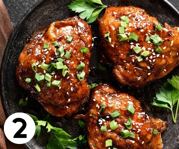 soy glazed chicken