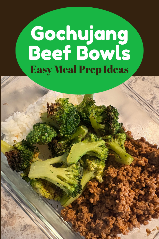 Using a unique ingredient can spice up your usual meals. Try these gochujang beef bowls as an easy meal prep idea for lunches!