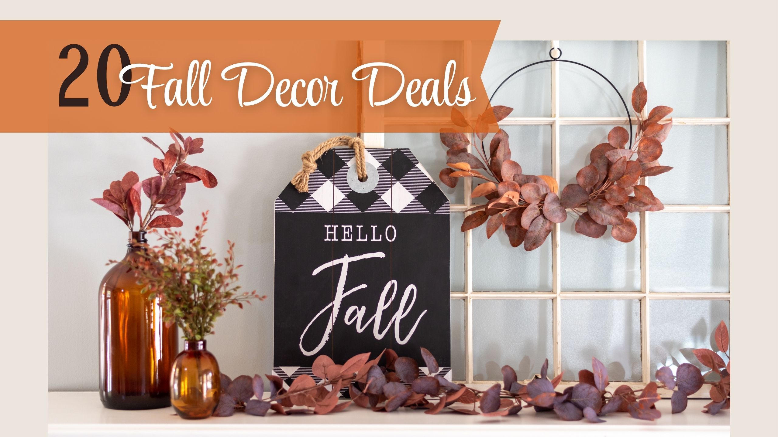 Fall Home Decor Deals Reported on Amazon Starting at $4.99