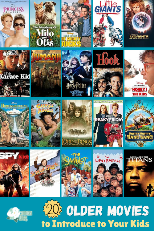 There are lots of great movies that have come out recently, but don't forget the classics. Here are 20 older movies to introduce to your kids!