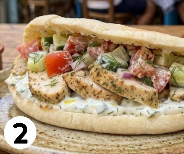 pita bread salad