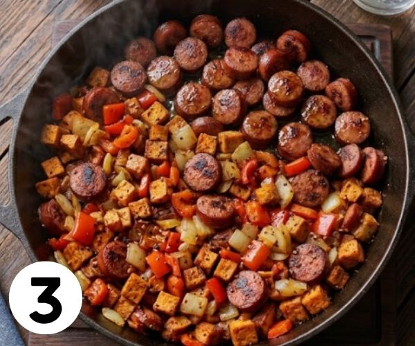 sausage potato