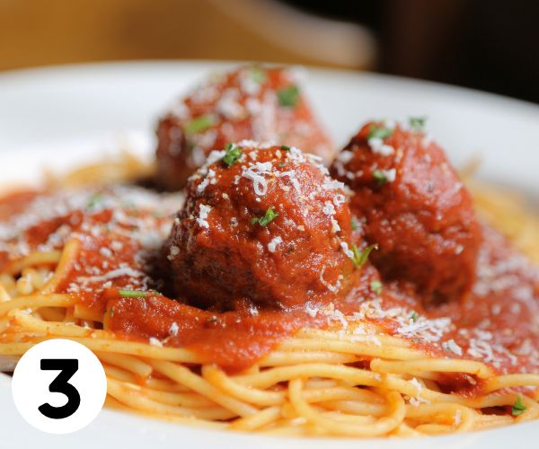 spaghetti meatballs