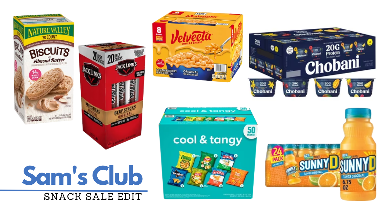 Sam’s Club Highlights Markdowns on Select Bulk Snacks and Pantry Staples